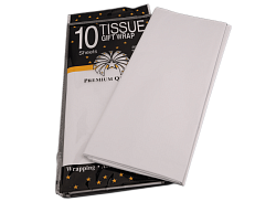 Бумага Тишью белый 51*66 см 10 листов