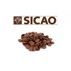 Sicao Шоколад молочный в галлетах 32% 0,4кг, Россия